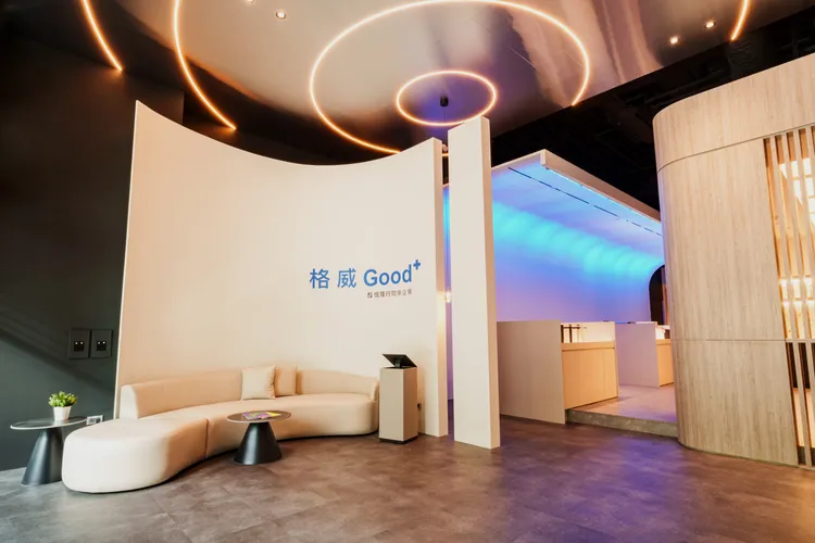 格威體驗中心，可一次體驗多款淨飲水機與專人介紹服務。