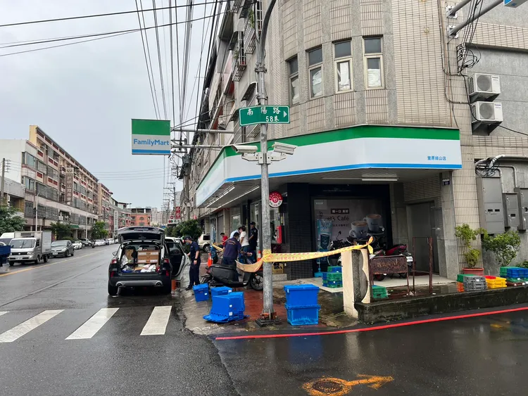 案發超商。民眾提供