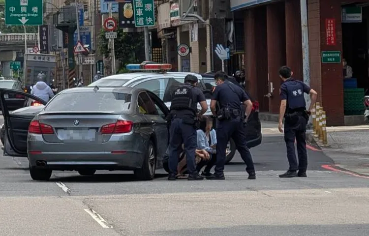 民眾拍下現場狀況。翻攝畫面