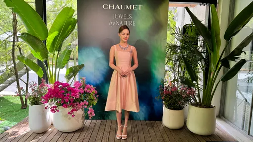 「赌王千金」何超莲来台赏CHAUMET 　闻情人节收珠宝礼笑喊「都行」