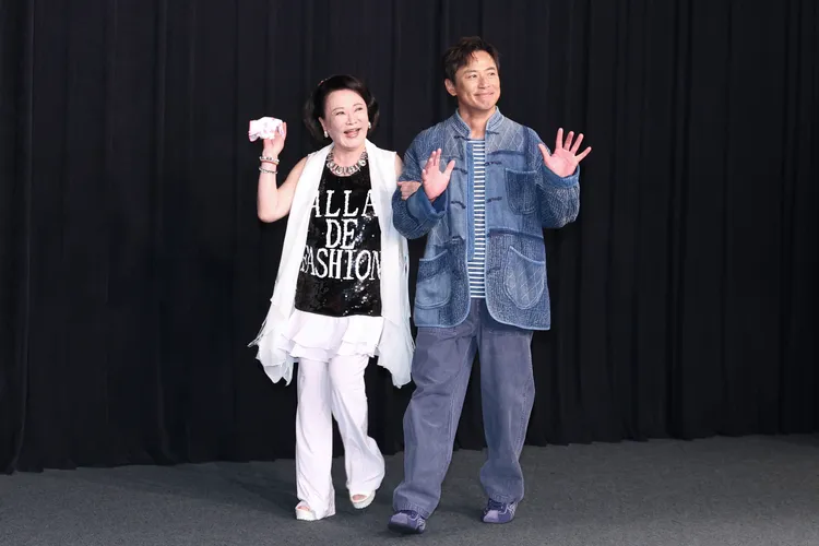 張琴（左）和江宏恩。彭欣偉攝