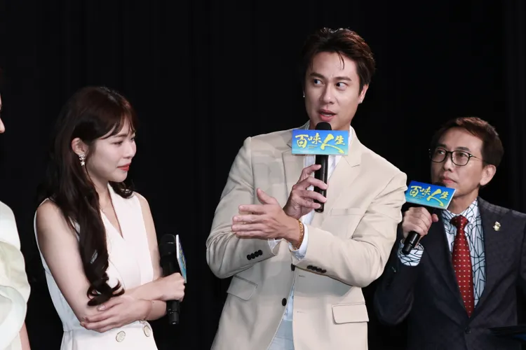 劉書宏（中）首次演出八點檔。彭欣偉攝