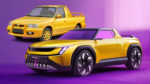 Skoda用純電概念重生經典皮卡 數位作品狂吸目光