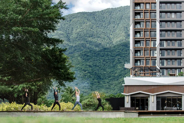 煙波花蓮太魯閣每一處皆延續靜謐的氣息。業者提供