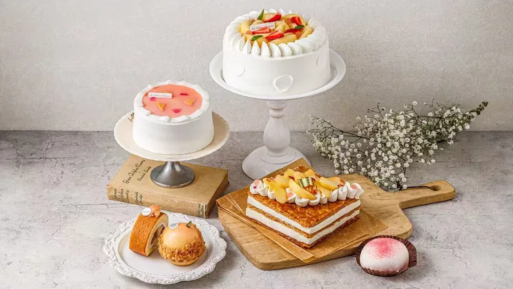 水蜜桃盛季再進化，以甜點詮釋夏季風土。業者提供