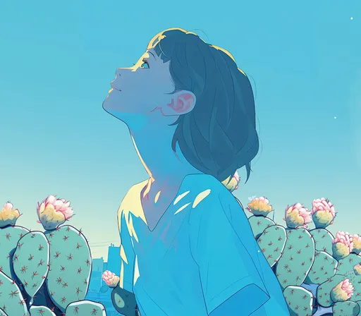 壹苹派生活美语 仙人掌女孩