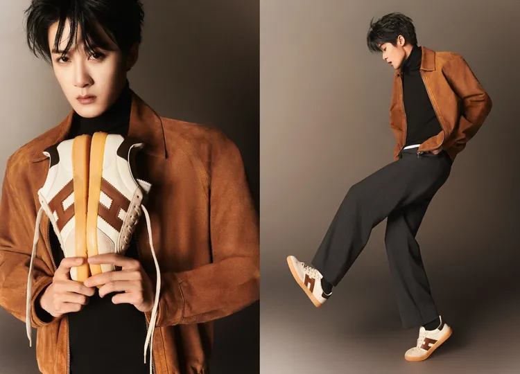 檀健次腳上的Cool鞋款在今年秋冬強勢回歸。品牌提供