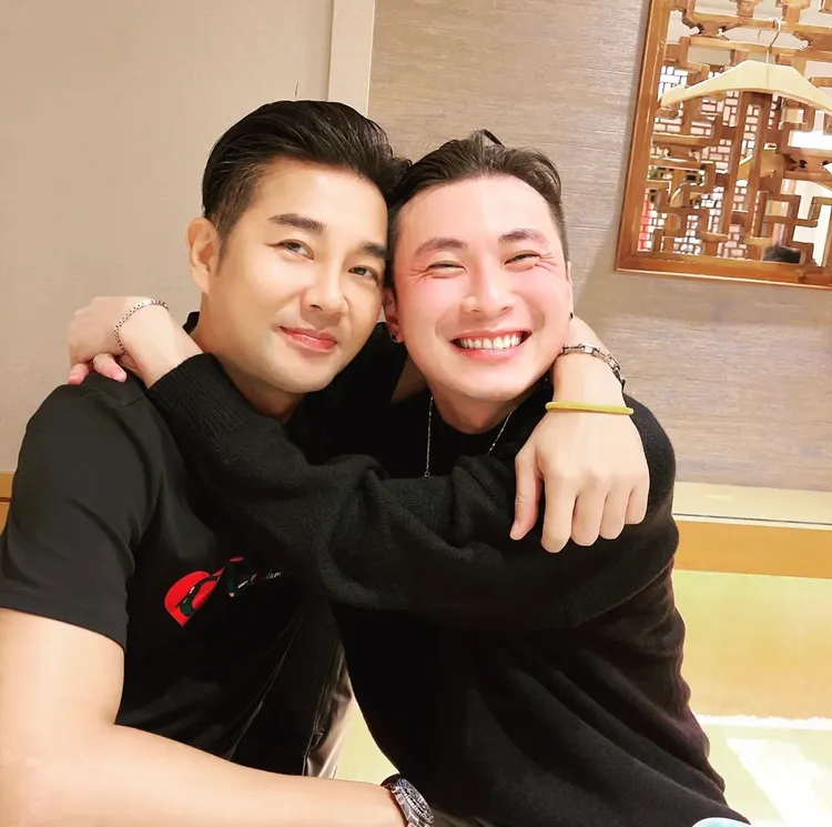 謝承均和阿廖師感情很好。翻攝自謝承均IG