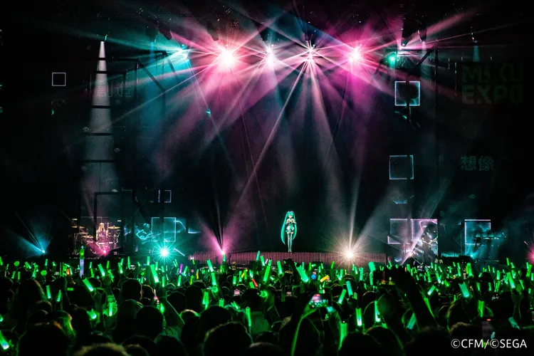 初音未來將舉辦《HATSUNE MIKU EXPO 2025 TAIPEI》。寬宏藝術提供