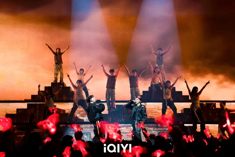 艾熱助陣SHarK米爾艾力。iQIYI/愛奇藝國際版提供