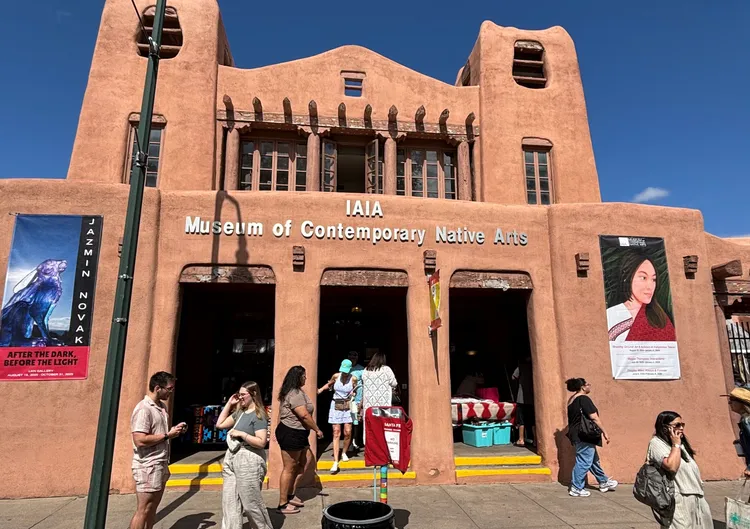 美國新墨西哥州原住民藝術學院當代原住民藝術博物館。駐休士頓辦事處台灣書院提供