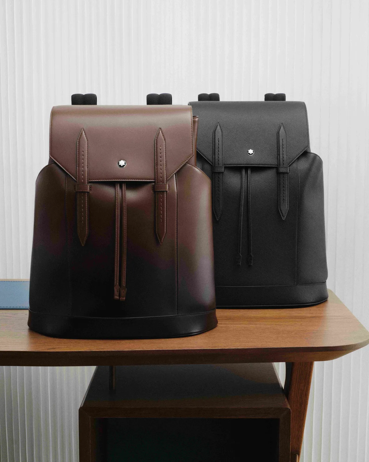 MONTBLANC大師傑作系列後背包,8萬4000元。品牌提供