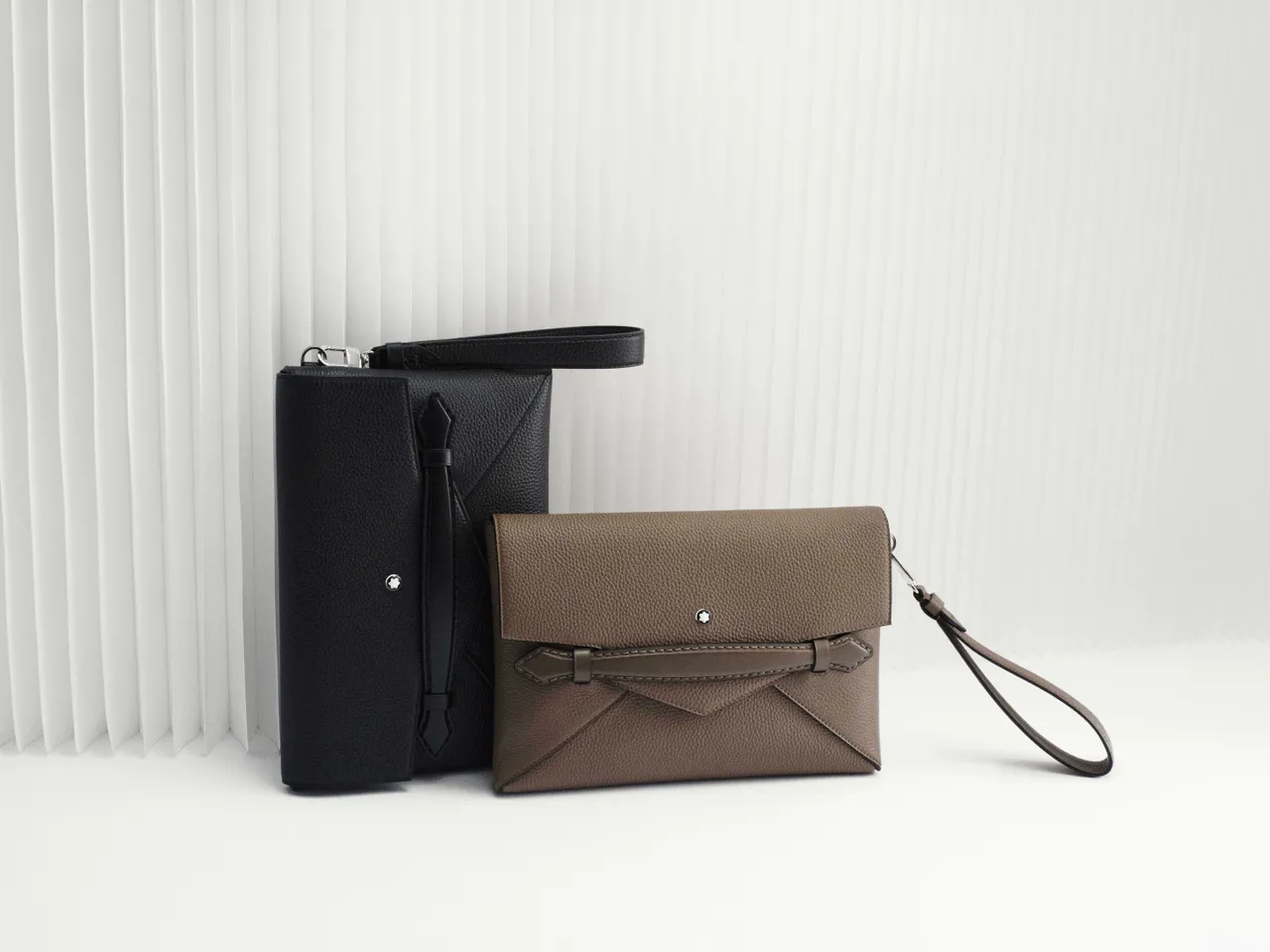 MONTBLANC Grian手拿包,4萬2000元。品牌提供