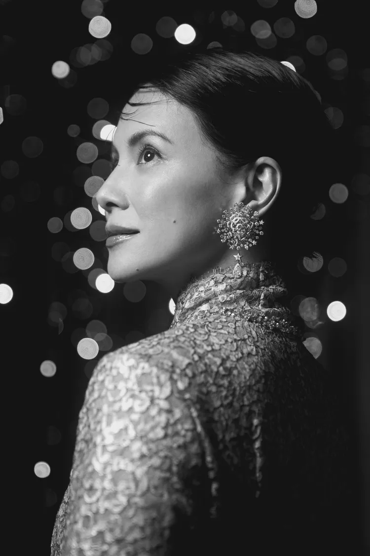 李心潔來台鑑賞香奈兒「Reach For The Stars」頂級珠寶。品牌提供