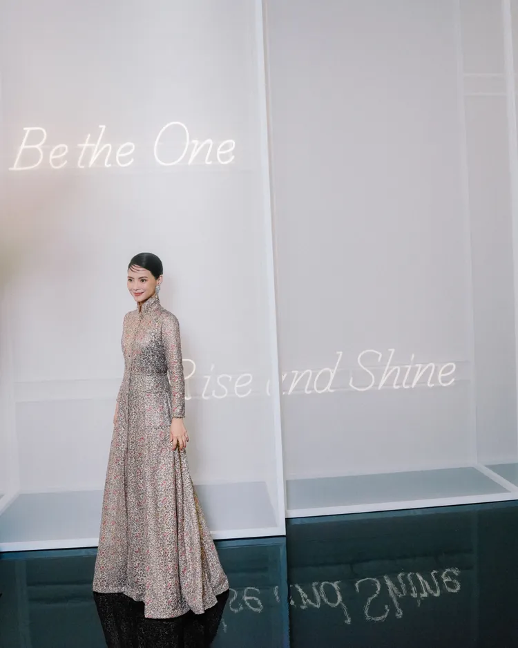 李心潔來台鑑賞香奈兒「Reach For The Stars」頂級珠寶。品牌提供