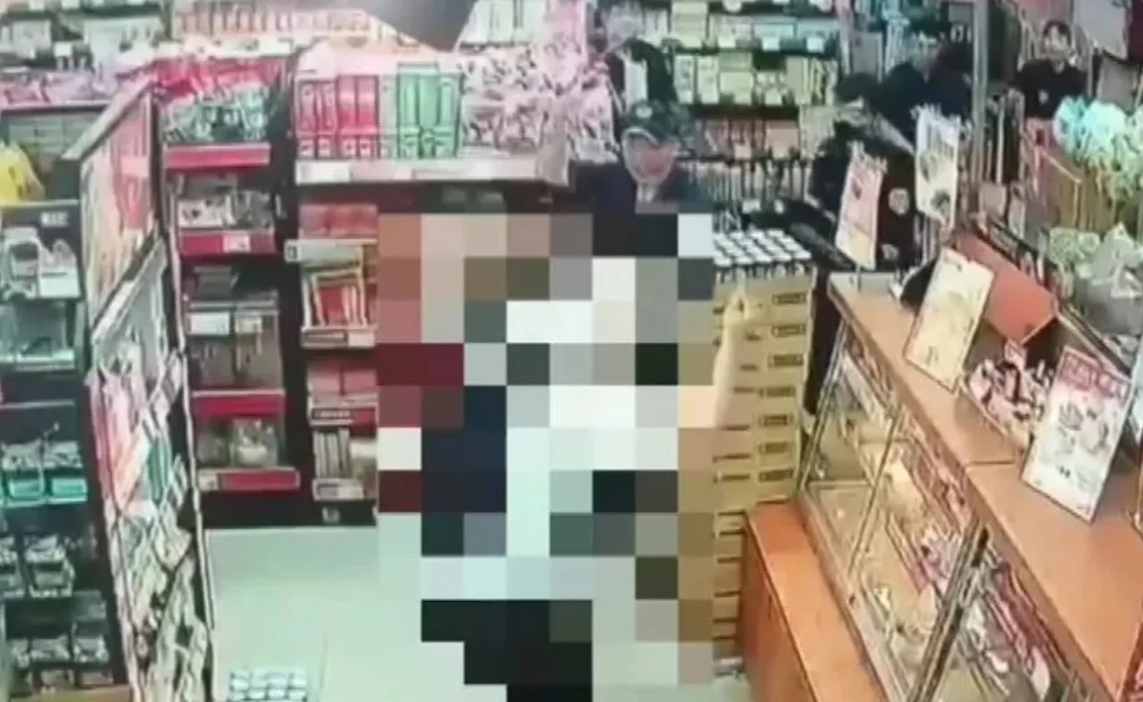 高男內湖持刀閒晃還砍傷警員,被逮後起底黑歷史,竟是連胞妹都殺的惡徒。翻攝畫面