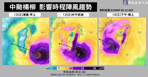 不只南部風雨猛 北部罕見強風「直逼停班課標準」