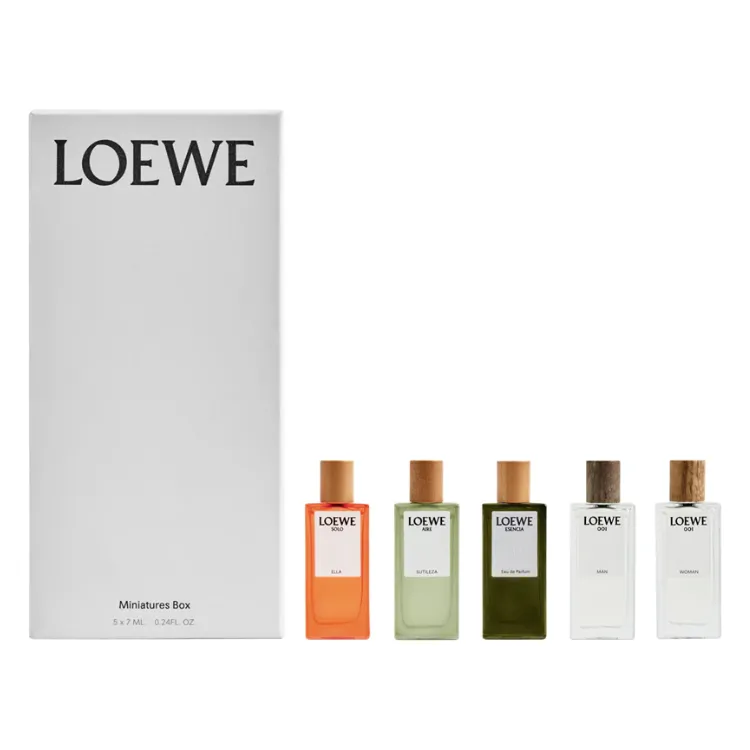 LOEWE迷你香氛禮盒，7ml*5／3365元。品牌提供