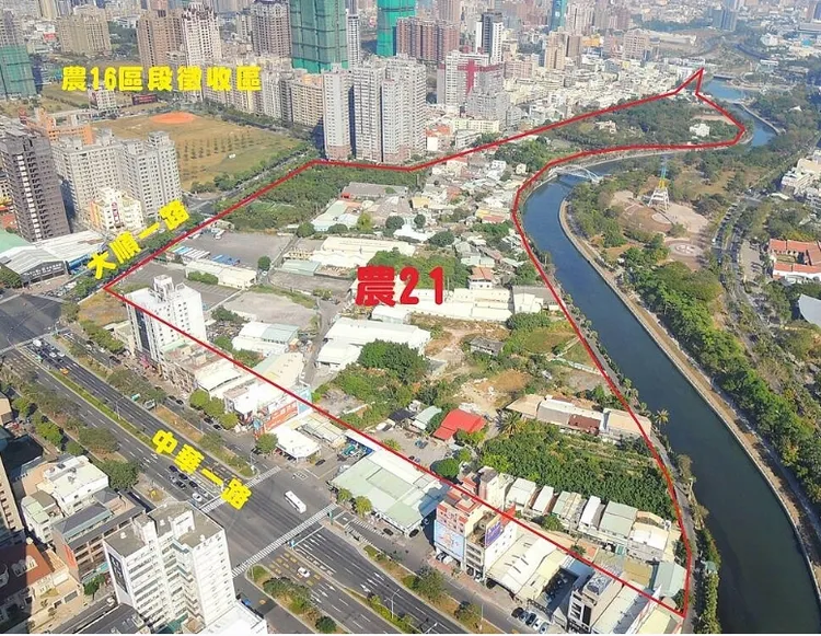 農21未來規劃將採區段徵收。高市府提供