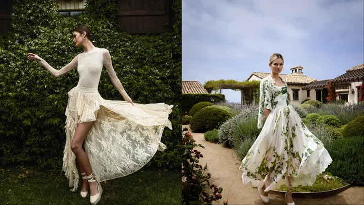 蕾絲裙、印花套裝洋溢滿滿的波希米亞浪漫風格。品牌提供