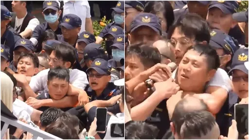 黃國昌對警察勒頸?律師:最重可判3年!不該有特權