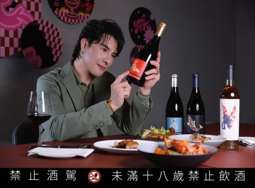 謝佳見跨界站台 KANPAI酒莊推Cabernet Franc新品時之川「驚喜順口」
