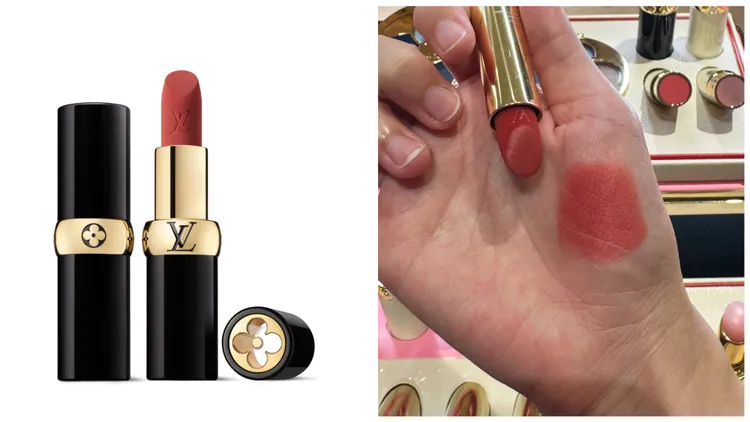 LV Rouge唇膏#203。品牌提供、張家玲攝