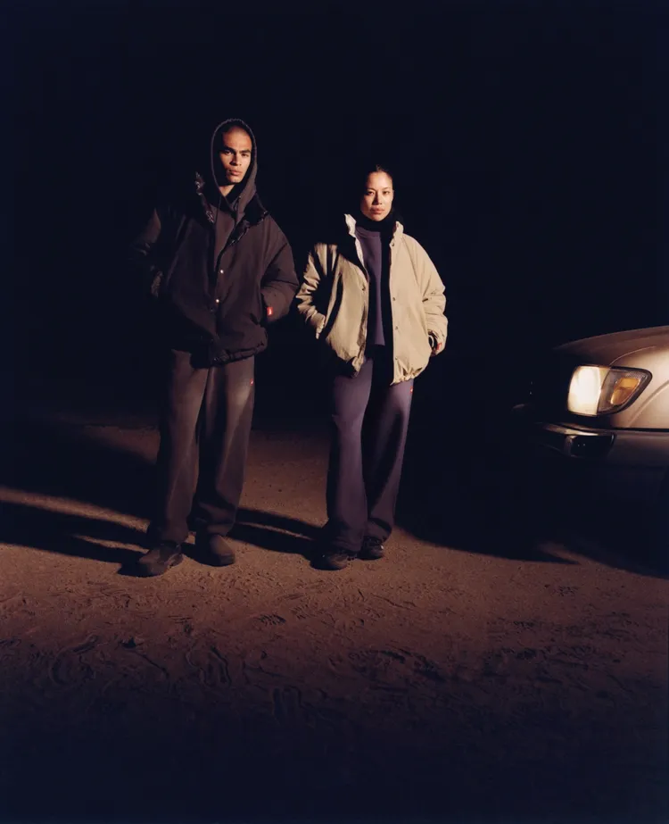 The North Face Red Box系列重點在於超寬鬆的OVERSIZE剪裁以及疊穿造型。品牌提供