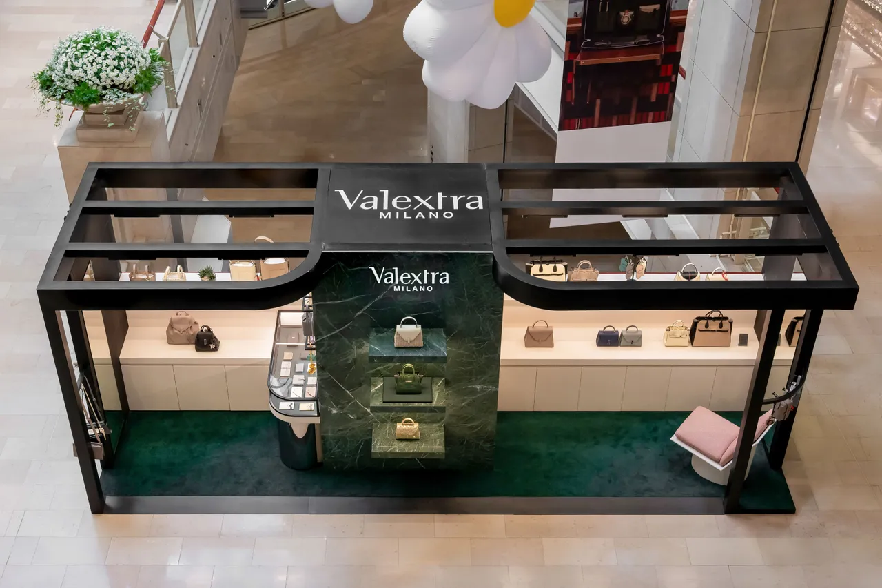Valextra台北101期间限定店。品牌提供