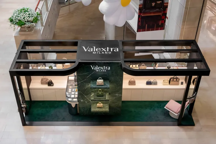 Valextra台北101期間限定店。品牌提供