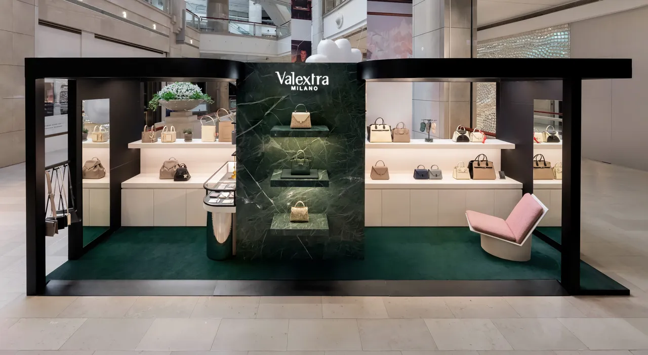 Valextra台北101期间限定店。品牌提供