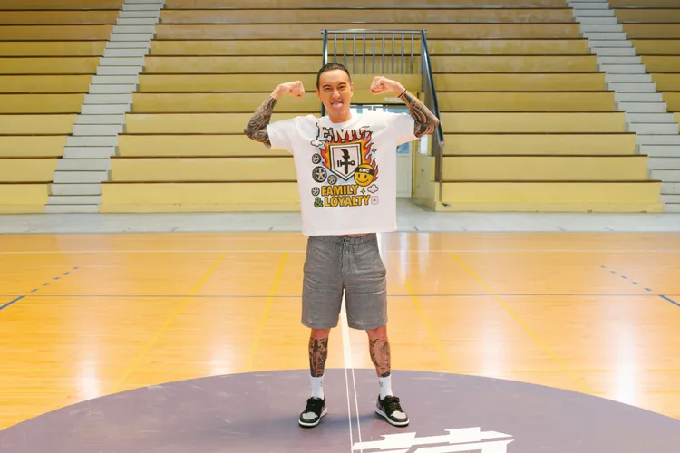 王陽明身兼球員與製作人，坦言節目在籃球與娛樂性之間取得平衡是最大挑戰。犢影制作、有意思國際傳播提供