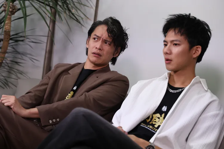 黃鐙輝表情多。彭欣偉攝