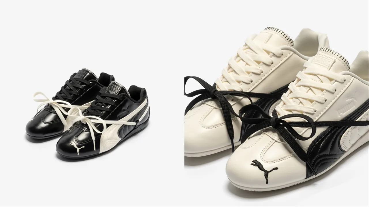 PUMA x ROSÉ 联名系列 Speedcat鞋款,各3680元。品牌提供