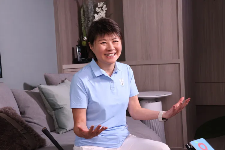 北投國華高爾夫俱樂部副董事長何麗純。莊宗達攝