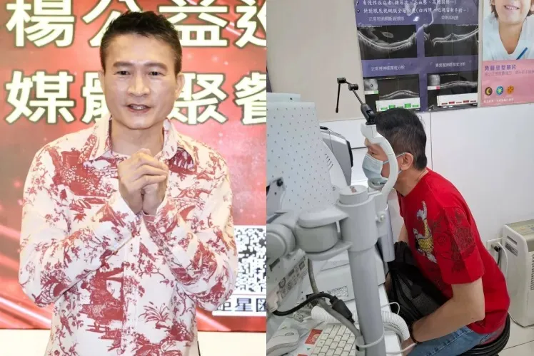 秦楊遇上突發性失明。攝影中心攝、本人提供