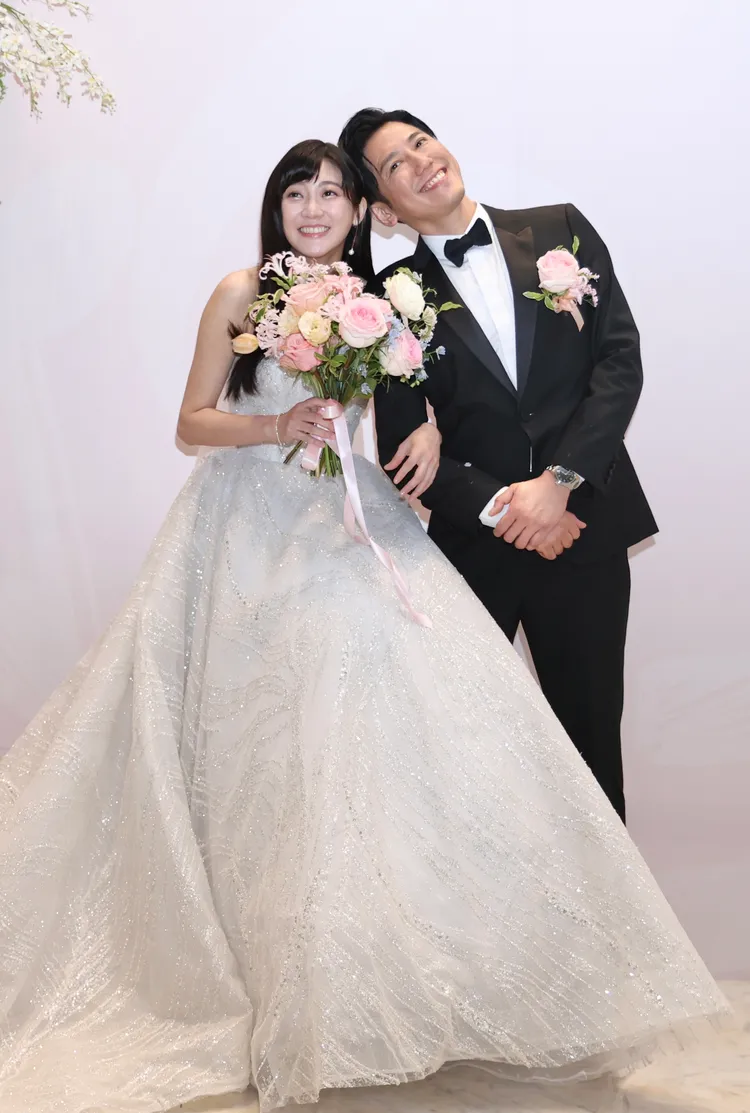 林逸欣和老公的互動非常可愛。彭欣偉攝