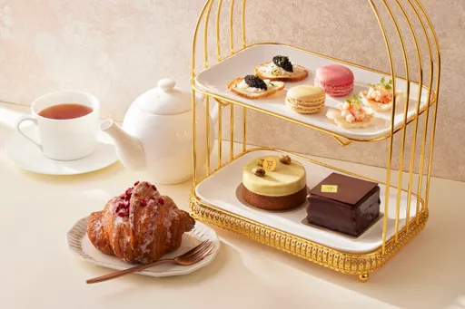 台北艾丽酒店携法国精品马卡龙Pierre Hermé 推「香堤邂逅」双人下午茶