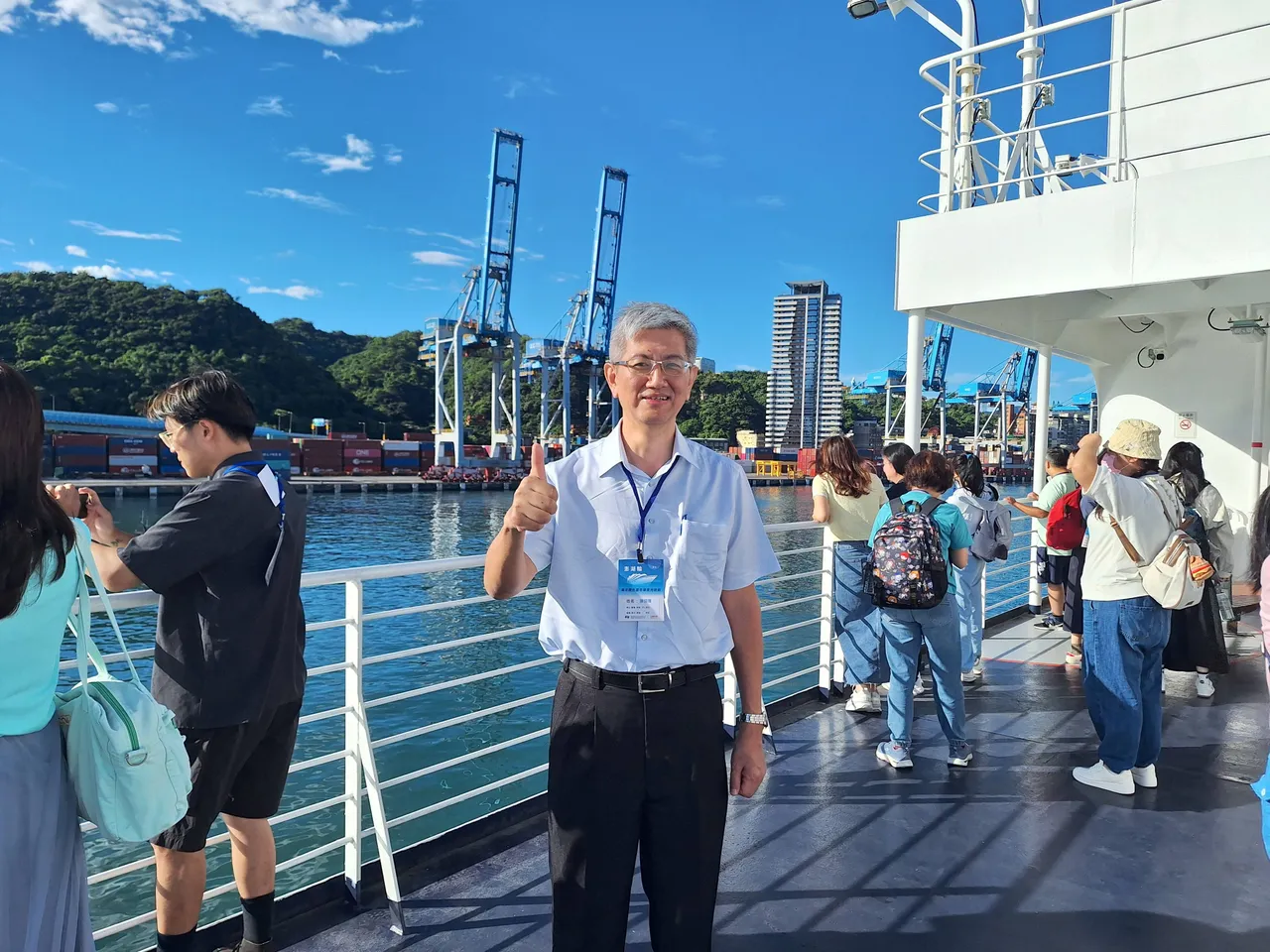 航港局长叶协隆。航港局提供