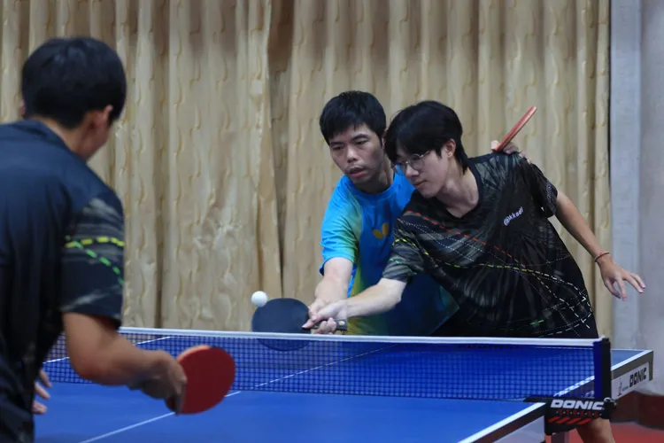 莊智淵將指導中山桌球校隊，與學校共同培育世界級運動人才。翻攝畫面