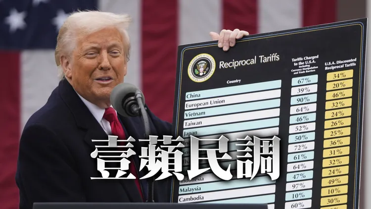 壹苹民调｜你满不满意台湾新关税20%？你认为税率多少合理？