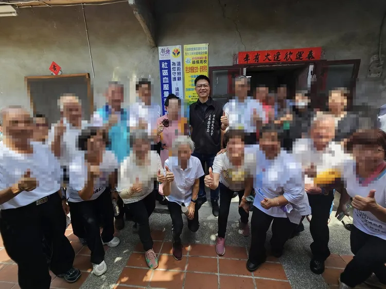 蔣憲忠臉書內有不少他積極參與公益的活動。翻攝蔣憲忠臉書