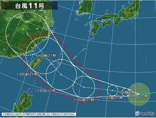 楊柳達中颱實力!「這天」穿越北台灣恐登陸 侵台得看1關鍵