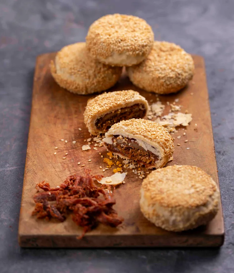 三Q餅讓人一吃著迷。業者提供