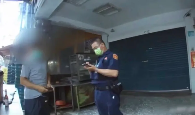 警方查出游男遭到通緝。警方提供