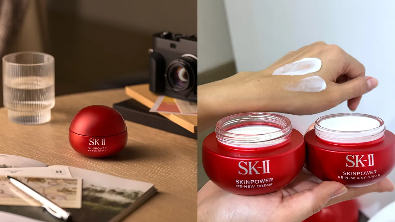 SK-II肌源赋能焕颜活肤霜,50g/4200元、80g/6200元。品牌提供、张家玲摄