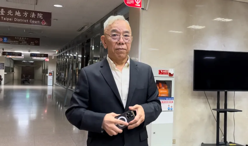 应晓薇的绯闻男友王尊侃今出庭作证。谢亚庭摄