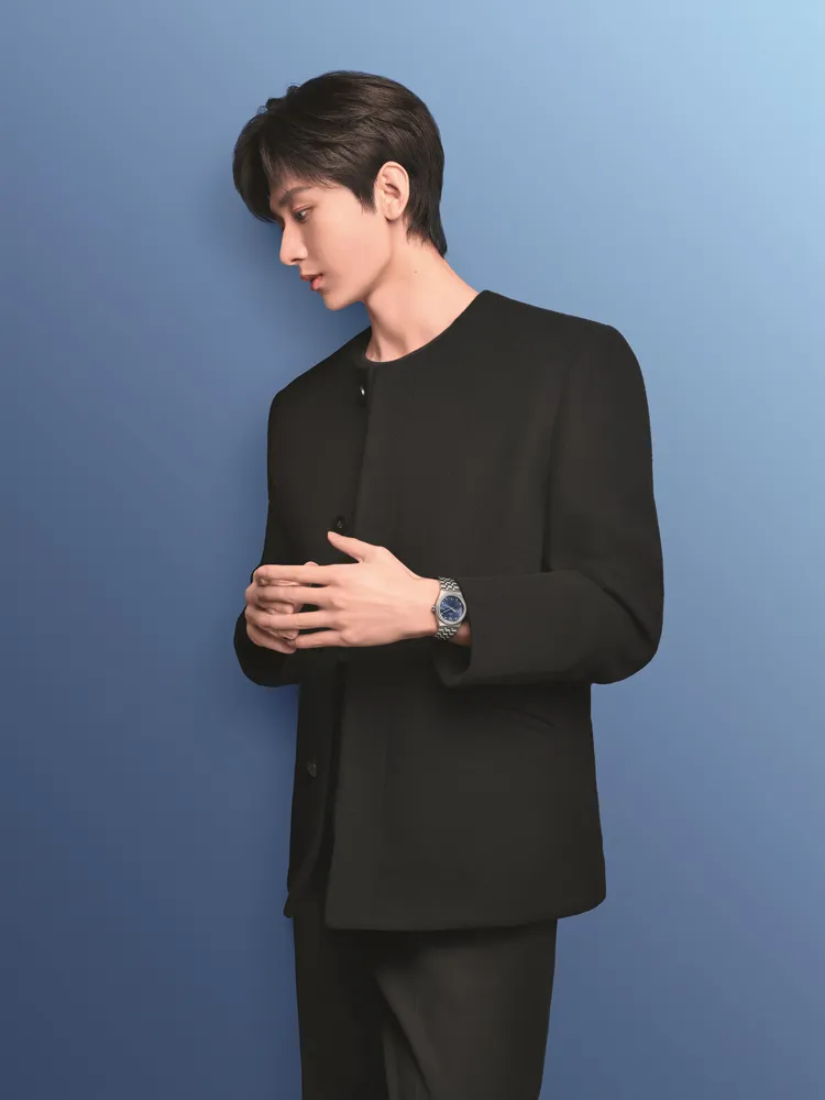 中國男星成毅演繹TUDOR ROYAL系列特別版腕錶。品牌提供