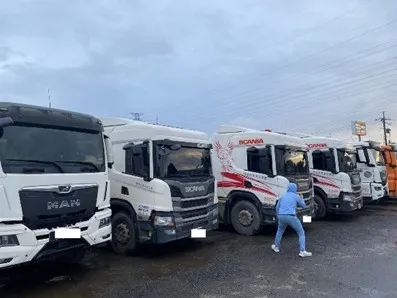 查扣車輛。桃園地檢署提供