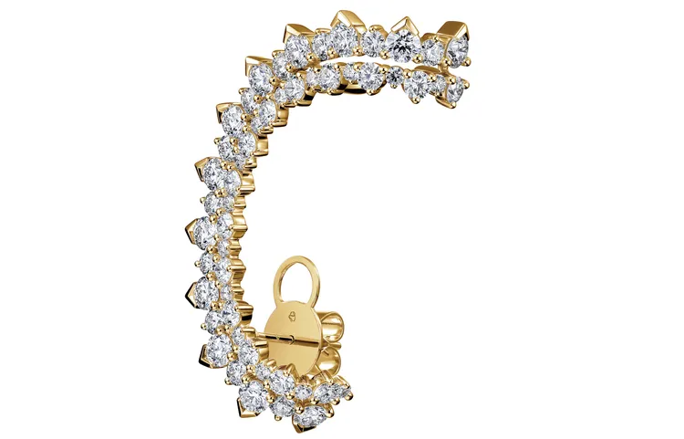 Hearts on Fire AERIAL Double Sunrise 鑽石耳環 商品價格請店洽。